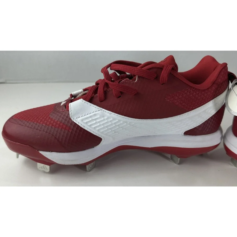 NWT Adidas Men's Size 7 ICON 8 Baseball CLEATS IG7104 Red Shoes New Without Box - Picture 6 of 12